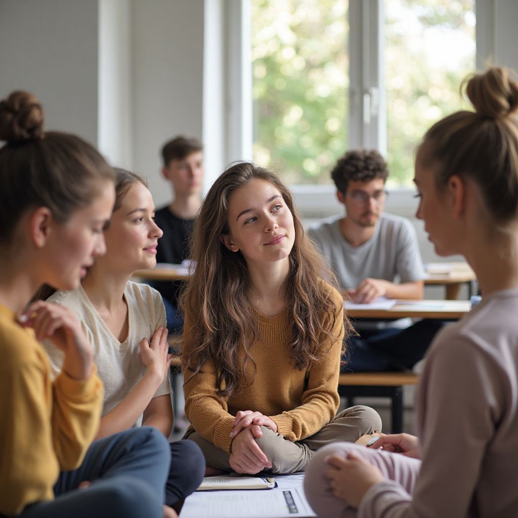 School workshop session